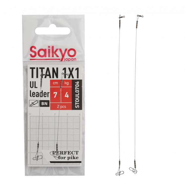 Поводки Saikyo Titan 1x1 UL