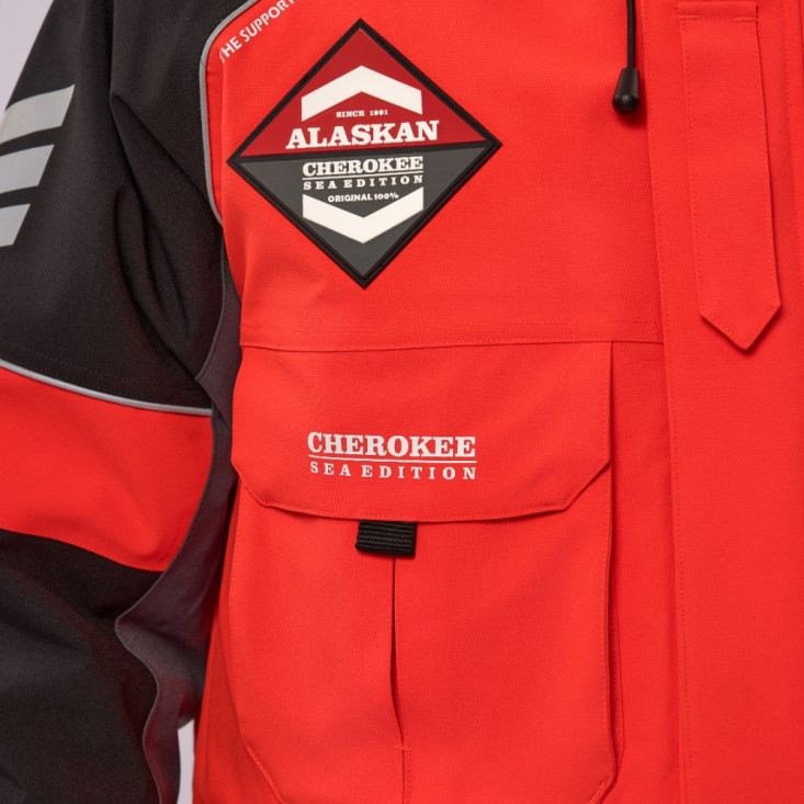 Костюм зимний Alaskan Cherokee Sea Edition поддерживающий  L красный/серый/черный
