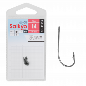 Крючки Saikyo KH-11014 Bait Holder BN №14 (10шт) Крючки Saikyo KH-11014 Bait Holder BN №14 (10шт)
