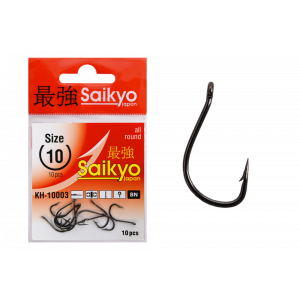 Крючки Saikyo KH-10003 Tanago BN №10 (10шт) Крючки Saikyo KH-10003 Tanago BN №10 (10шт)