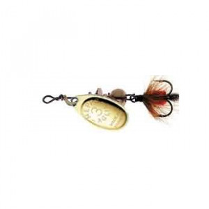 Блесна вращ. Mepps AGLIA MOUCHE,  00, Gold/Red fly